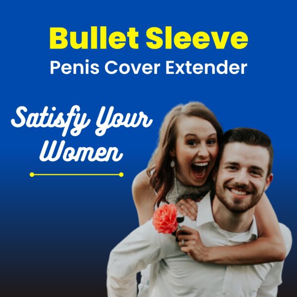 Condom for Men-Bullet Sleeve - Reusable & Washable